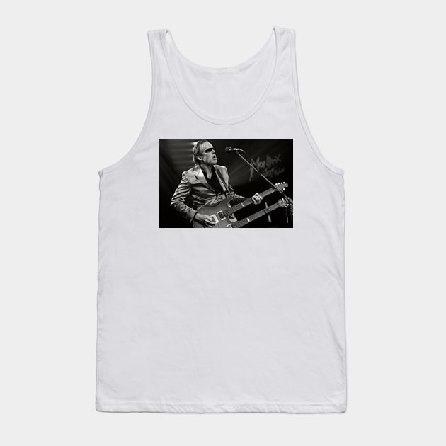 Joe Bonamassa Live Montreux Poster American Guirarist Singer Songwriter Tank Top by ZiggyPrint